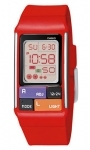 Casio Poptone Red Strap Digital Watch